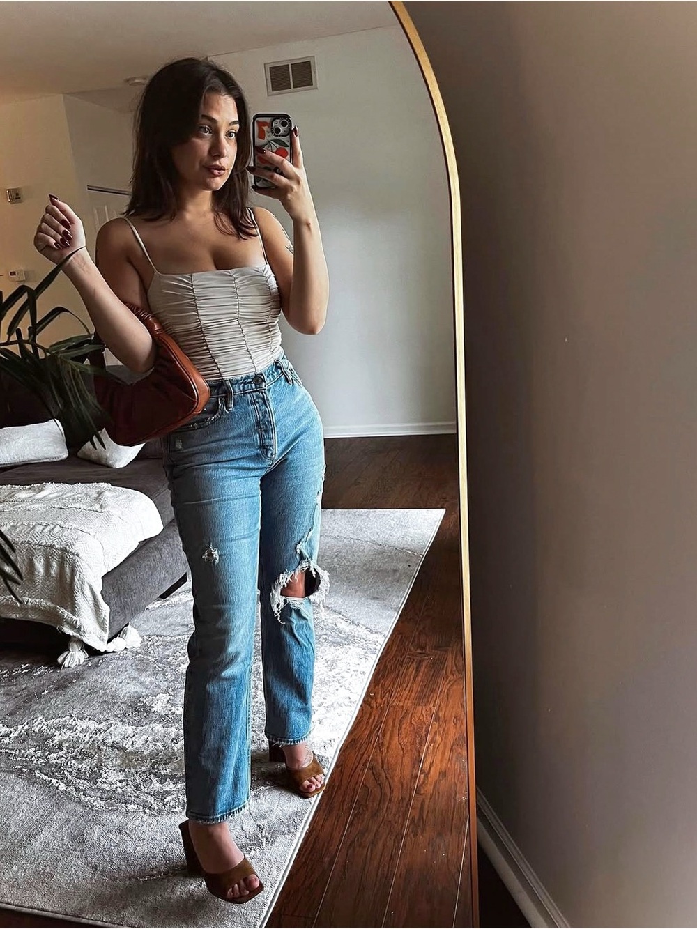 A&F 🫎 High Rise Dad Jean Petite - Picture 11 of 11